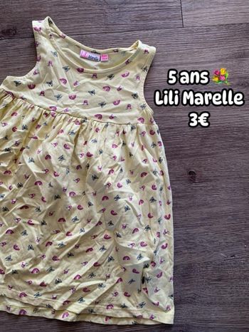 Robe 💐 5 ans 💐 Lili Marelle