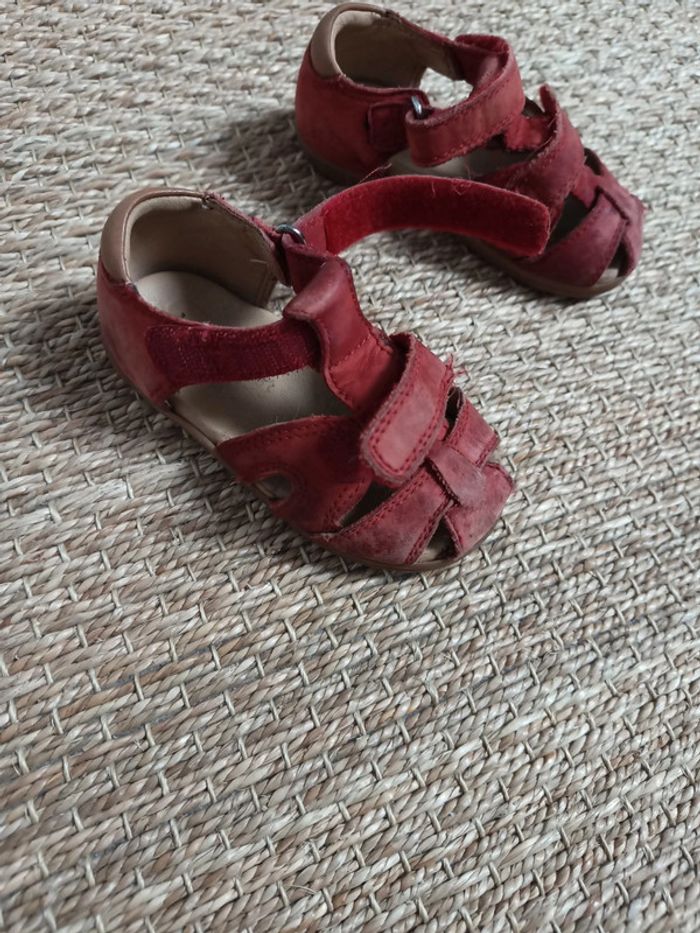 Sandales rouges été shoopom 23 - photo numéro 2