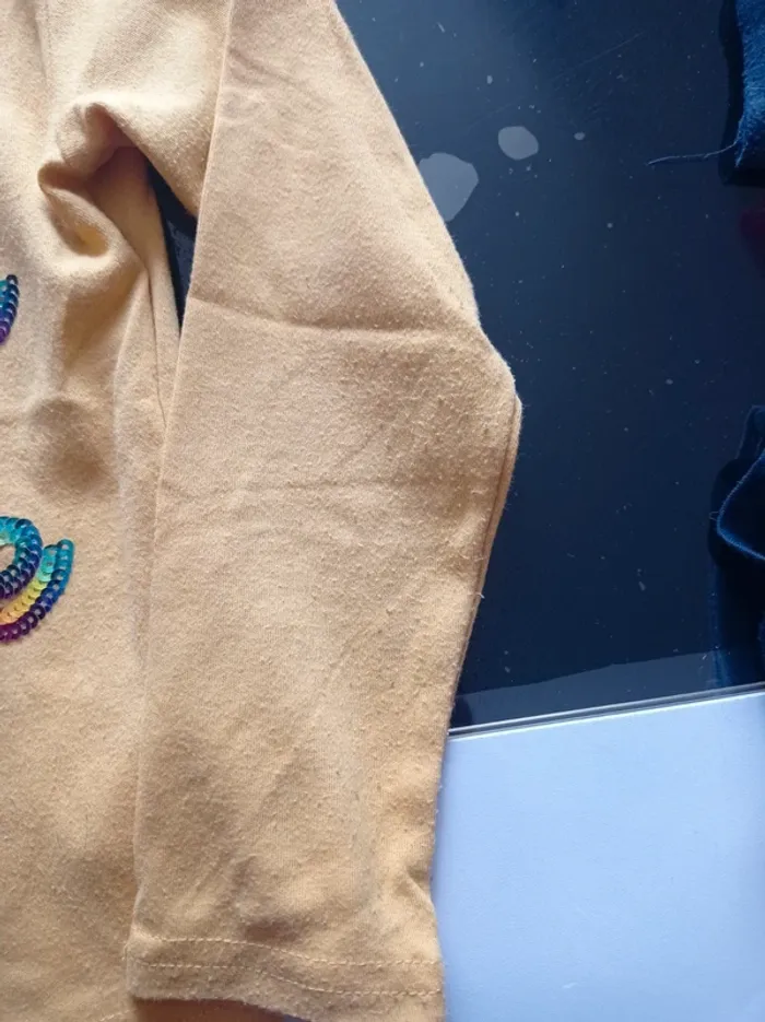 Pull couleur moutarde - photo numéro 3
