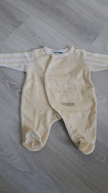 Pyjama mixte 1 mois
