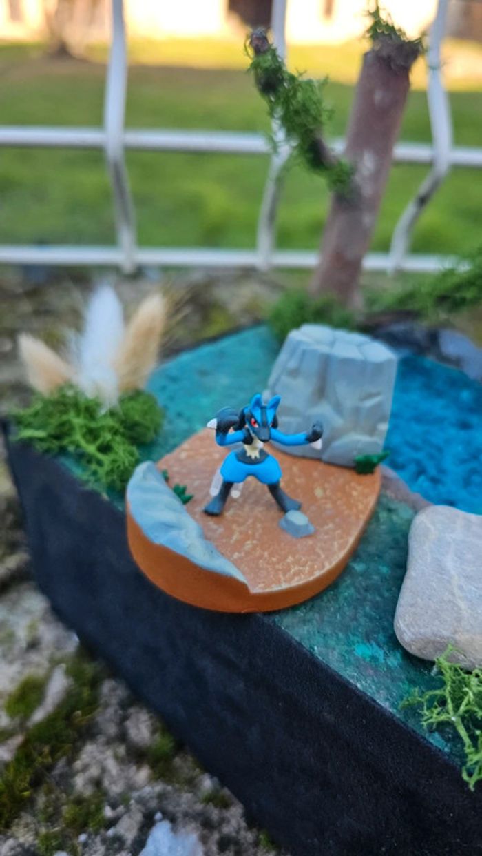 Super figurine Pokemon Nintendo lucario