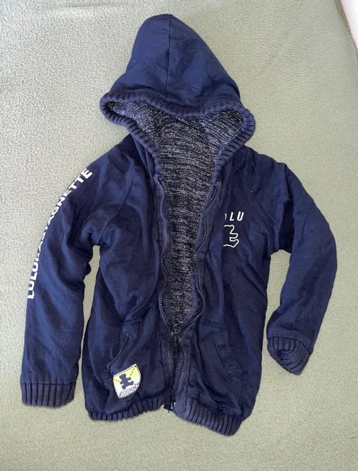 Gilet réversible lulu castagnette 2 ans
