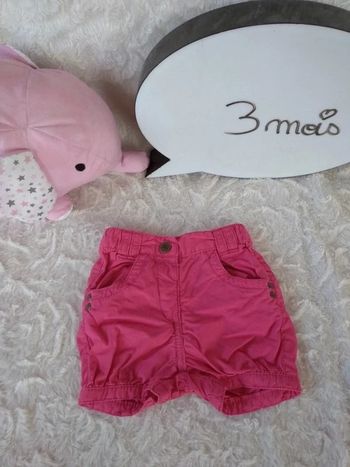 Short Fille 3 mois Kitchoun