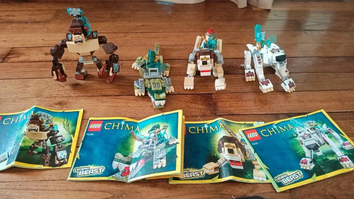 Lego chima 70123 70125 70126 70127
