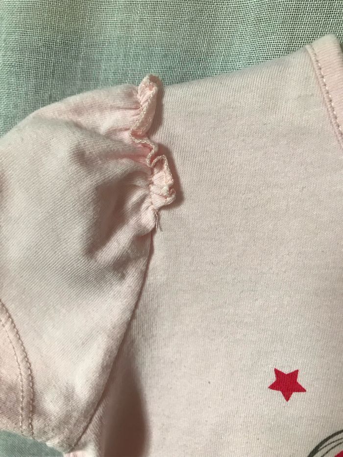 T-shirt tunique rose danseuse tutu sequins 2 ans - photo numéro 4