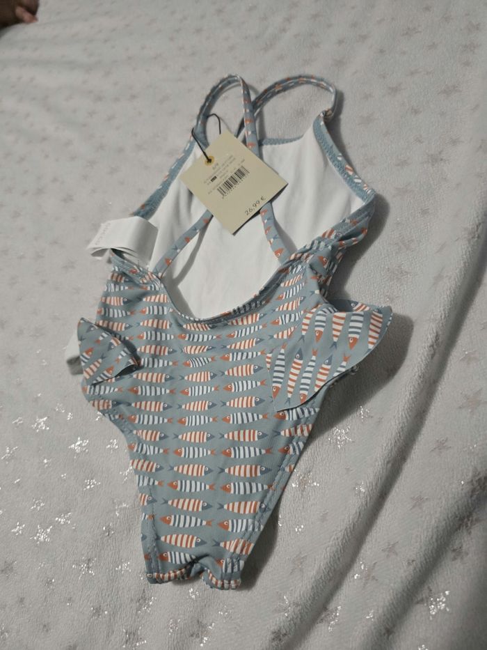 Maillot de bain turquoise bébé 🚼 - Gocco - 6/9 M - photo numéro 7