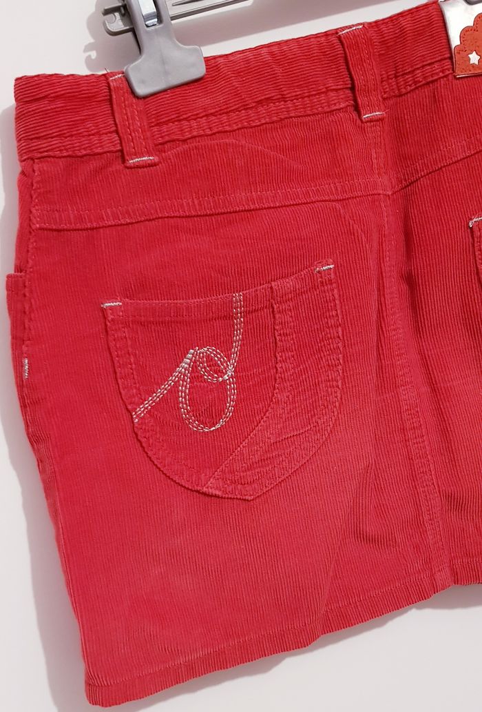 🍎 Jupe en velours - Rouge - Orchestra - 12 ans 🍎 - photo numéro 9