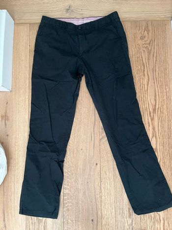 Pantalon droit toile