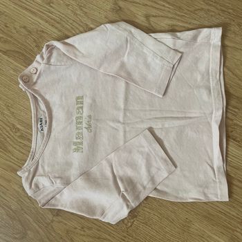 TEE shirt manches longues rose 12 mois