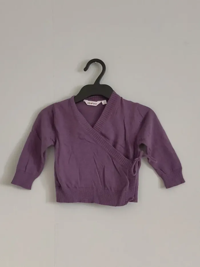 Ensemble salopette et gilet (74cm ) - photo numéro 6