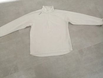 polaire écru L Quechua Décathlon