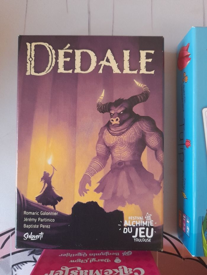 Lot de 4 jeux de société dédale tulip cake master timeline il était une fois l'homme - photo numéro 4