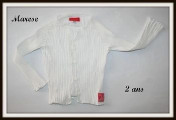 Gilet blanc Marese 2a