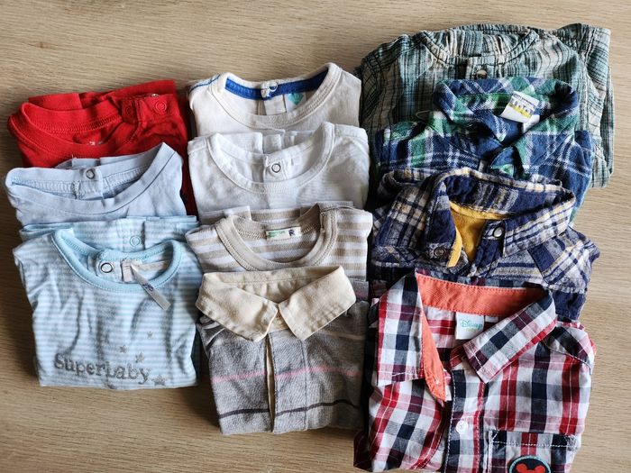 Tee-shirts et chemises 3mois