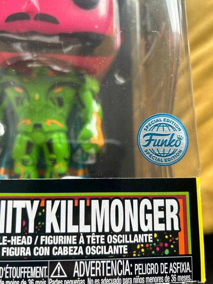 Funko Marvel Studios What if?Infinity Killmonger Bobble-Head 10" Figure 1058 - photo numéro 5