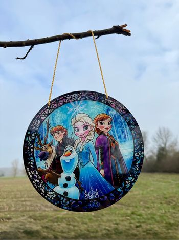 Attrape soleil - Reine des Neiges - Frozen - Diamètre 19,5 cm - Neuf