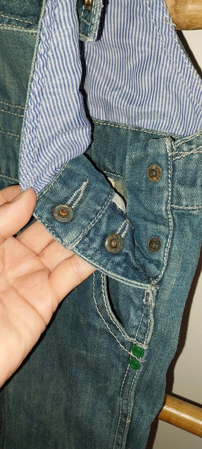 Salopette en jean Creeks excellent état 24 mois / 2 ans - photo numéro 11