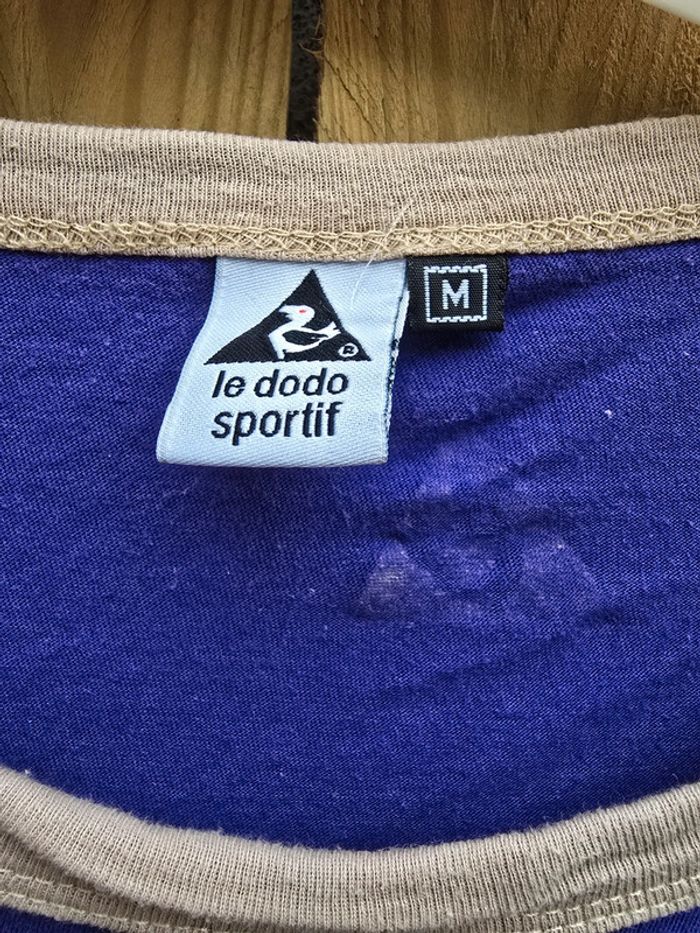 Tee-shirt le Dodo sportif 🍒vintage y2k🍒mixte taille 38/M homme L femme - photo numéro 5