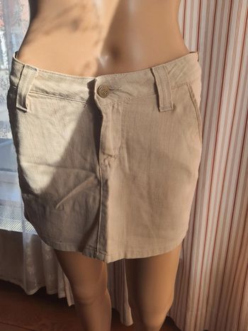 Mini jupe Beige Lee taille S