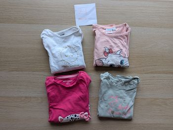Lot t-shirts 24 mois