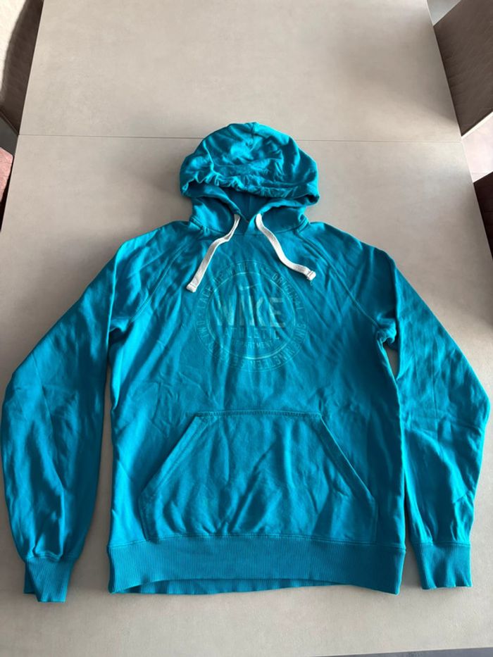 Sweat à capuche Nike bleu turquoise taille S