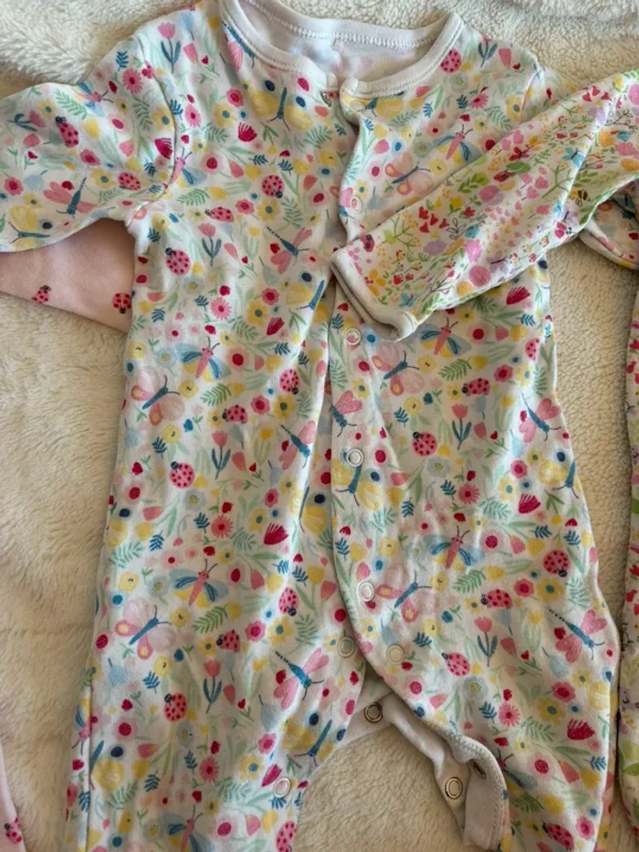 Lot pyjamas mi saison - taille 6/9 mois - photo numéro 3