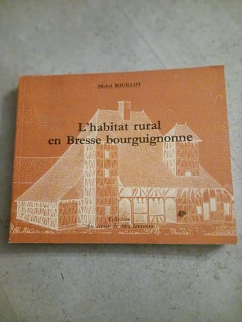 livre l'habitat rural en Bresse bourguignonne