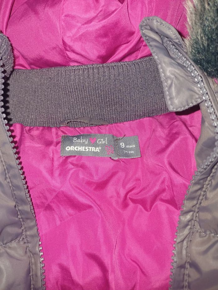 Manteau fille orchestra taille 9 mois - photo numéro 2