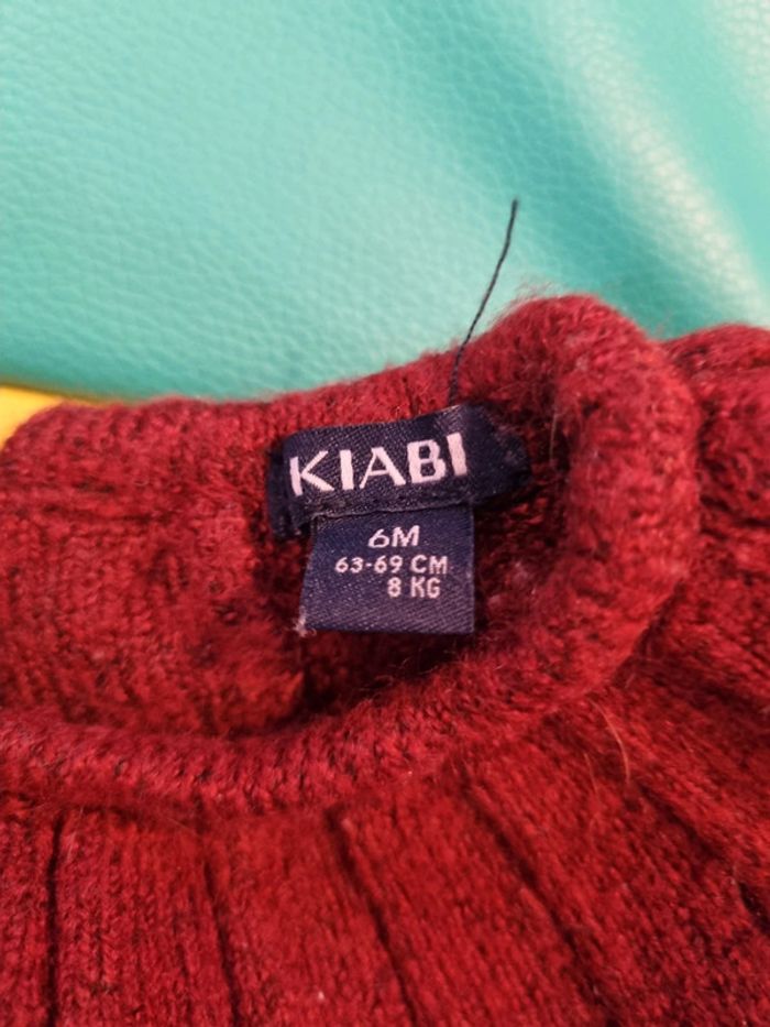 Lot jeans + pull tunique robe 6 mois - photo numéro 2