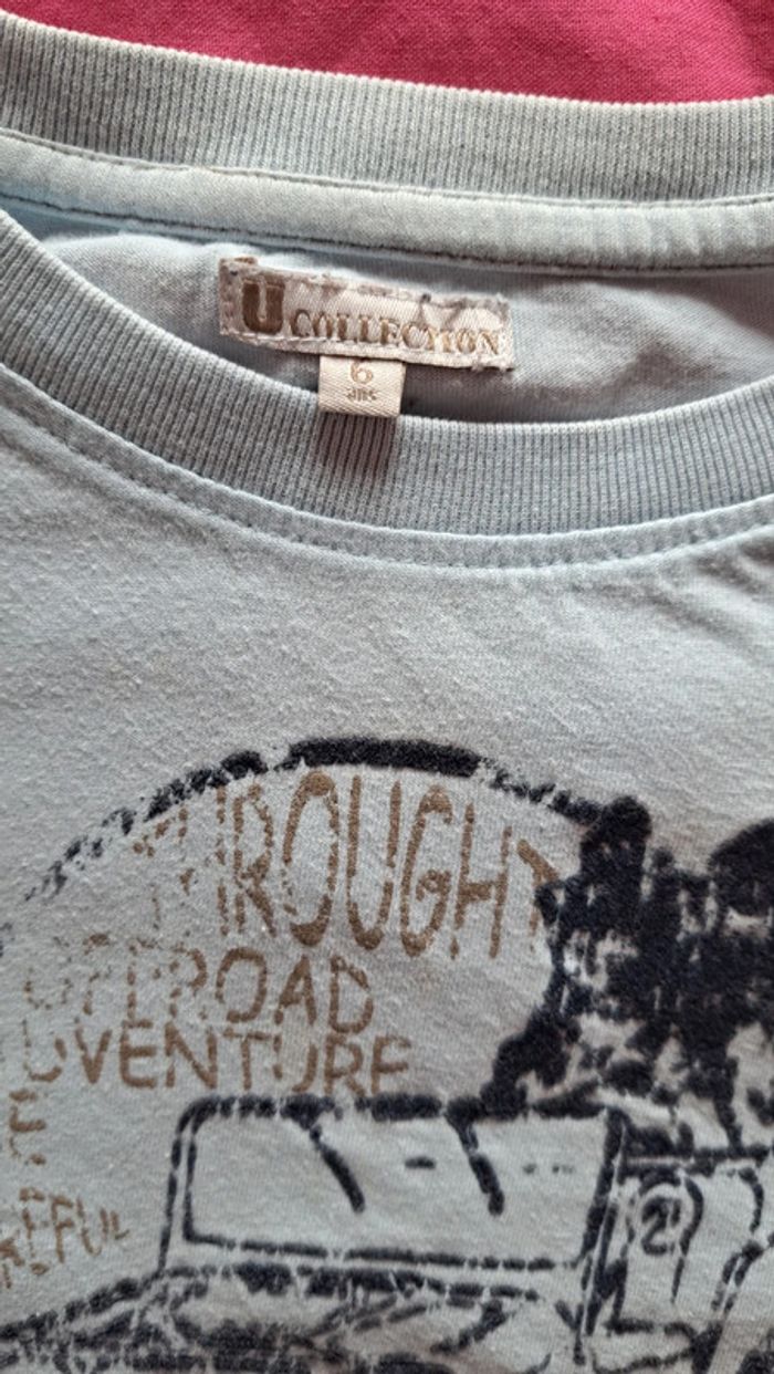 Tee-shirt 6 ans jeep - photo numéro 3