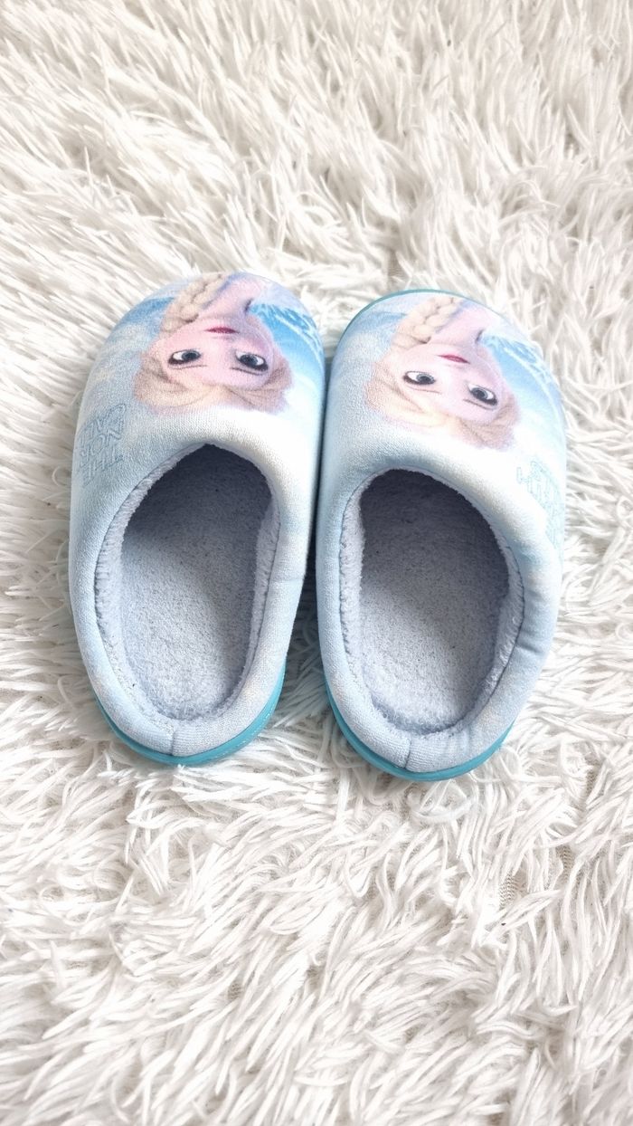 Chaussons reine des neiges elsa 28-29 - photo numéro 2