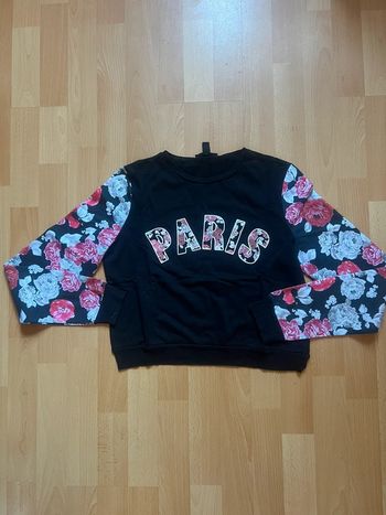 Tee-shirt femme noir Jennyfer taille XS