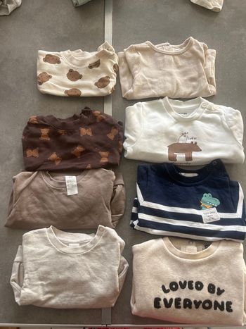 Lot de pull 1 a 3 mois