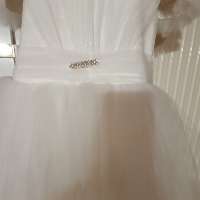 Robe blanche fille - photo numéro 4