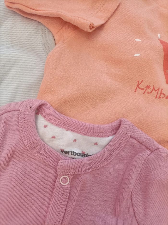 Lot 25 vêtements fille 1 mois été - photo numéro 4