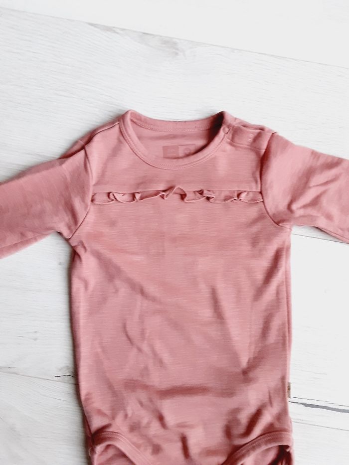 Vêtement fille body rose manches longues Hummel 2 ans 24 mois - photo numéro 2