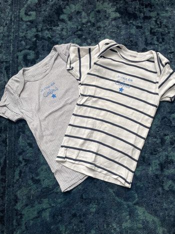 Lot de 2 Tee-shirts marins