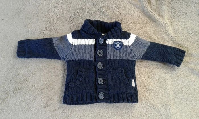 Gilet chaud garçon Berlingot 6 mois