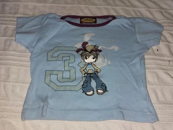 T-shirt milkshake 3 ans