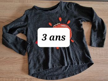 T-shirt longues manches filles