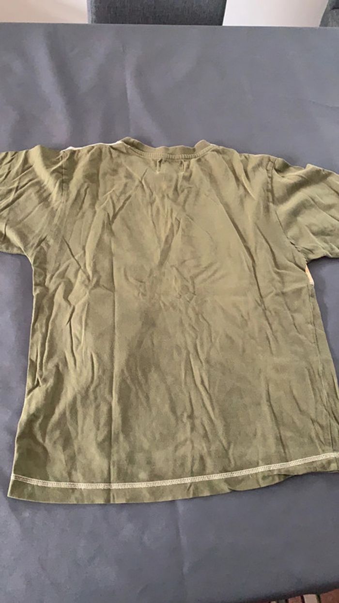 Tee Shirt kaki 12 ans motif - photo numéro 6