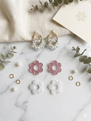 Bloom & Shine : Les Créoles Interchangables - pampilles