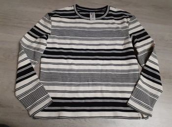 Pull à rayures 12ans