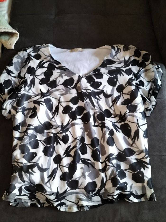 Tee shirt à motifs