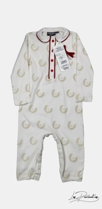 Grenouillère pyjama bébé - Baby Emporio Armani- #000007EE00051