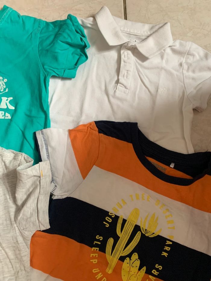 9 T-shirts 1 polo 4ans - photo numéro 5