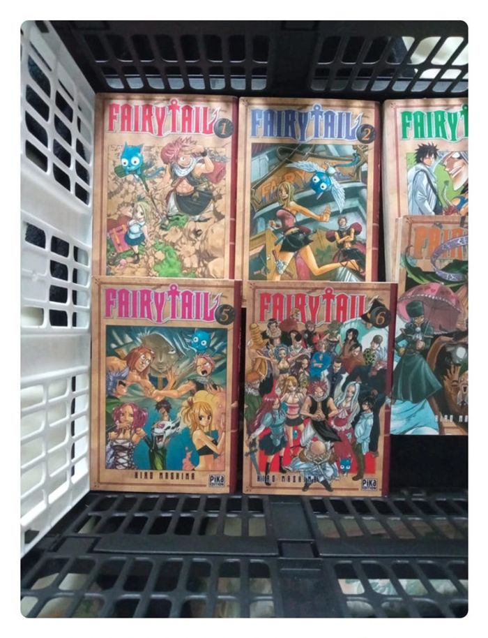 Lot Fairy tail tomme 1 à 9 - photo numéro 3