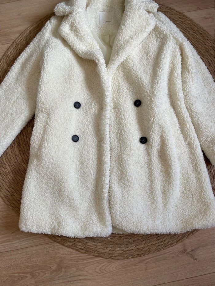 Manteau bouclette T38 - photo numéro 2