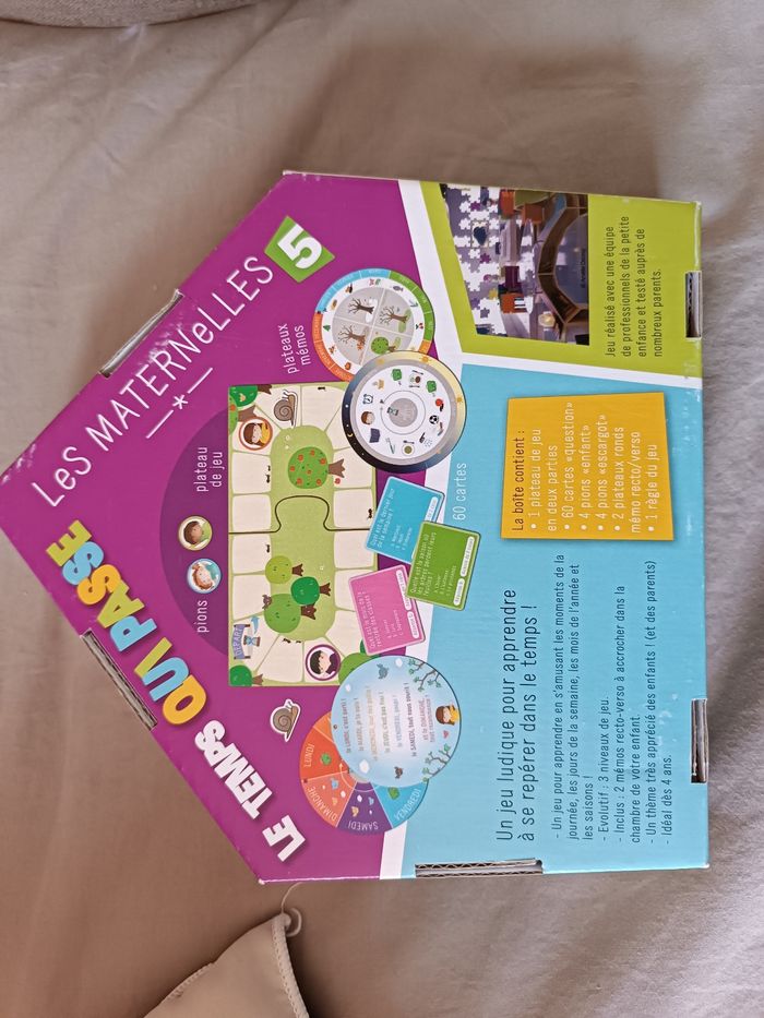 Jeu les maternelles le temps qui passe - photo numéro 2