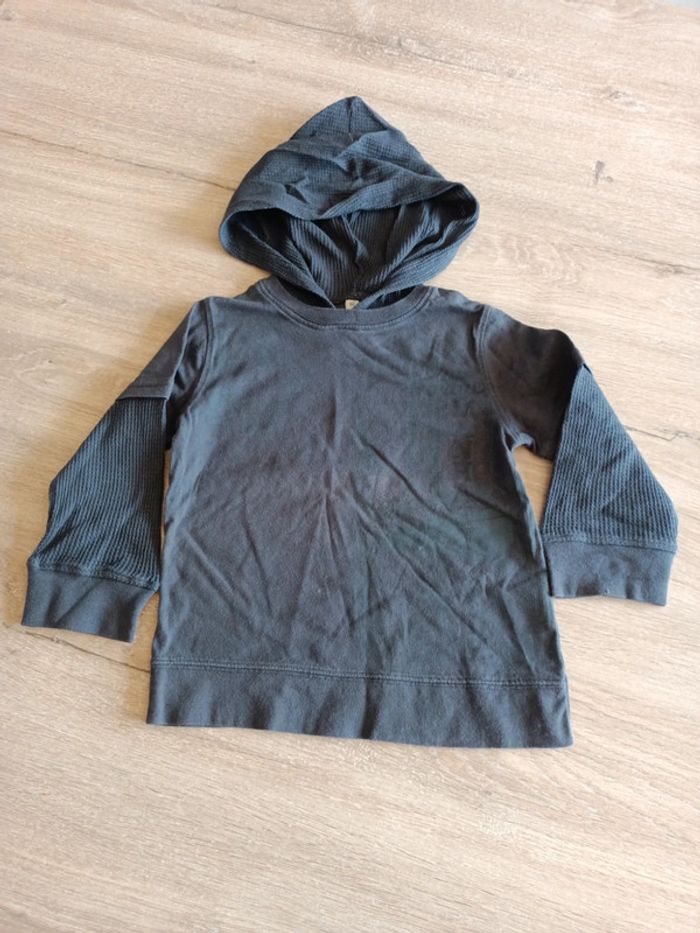 44, t-shirt à capuche effet superposé Captain Tortue 92 - photo numéro 1